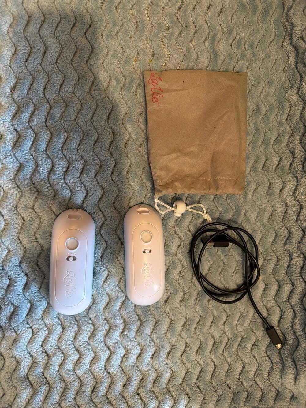 LaVie Lactation Massager Engorgement Relief with Travel Bag and Charging Cable